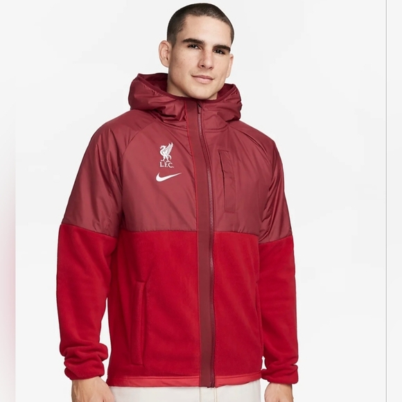NWT Nike ⚽️ Liverpool AWF Hoodie Jacket, MediumNWT - Picture 3 of 16